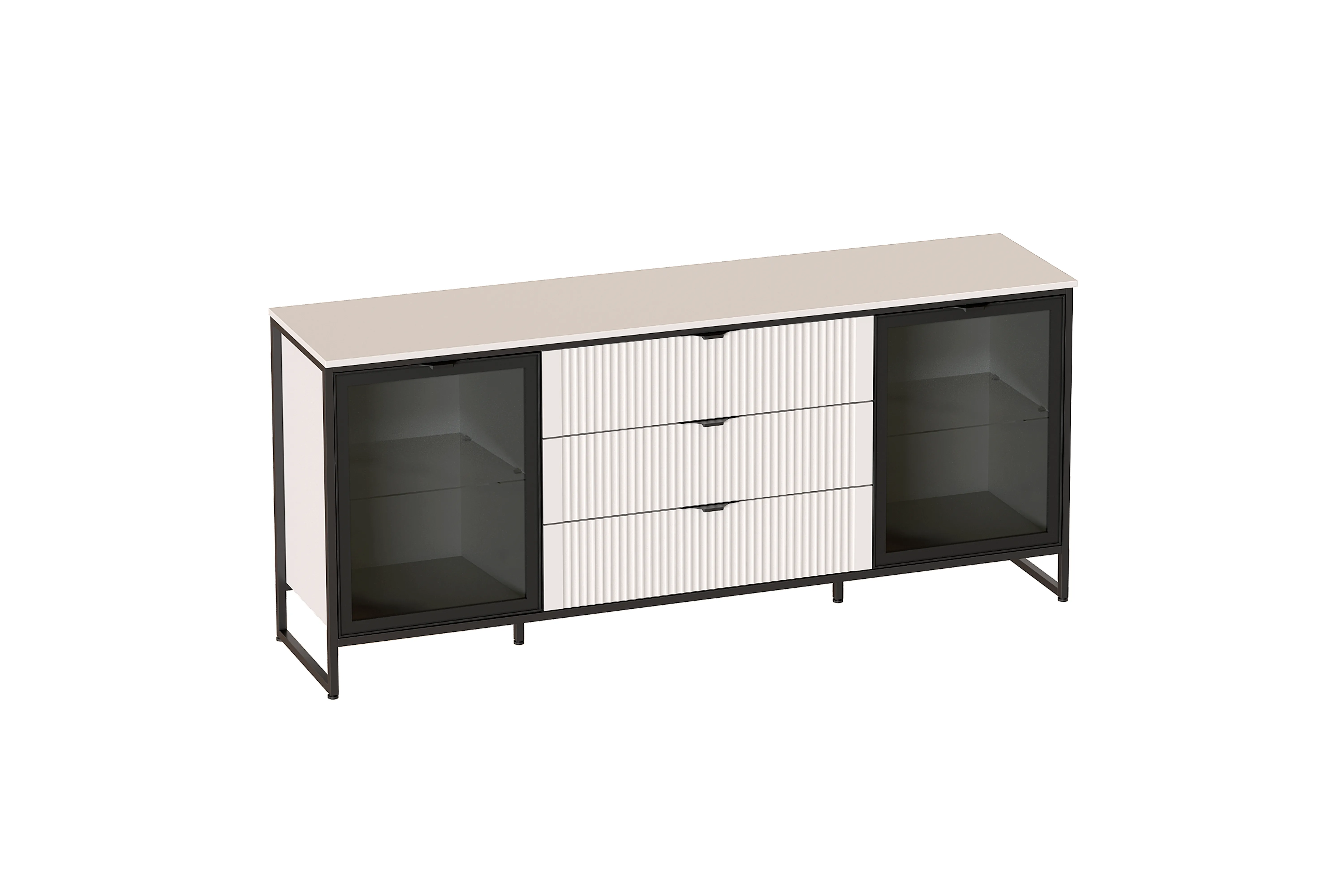 Тумба 2 дв 3 ящ "Нора" гостиная