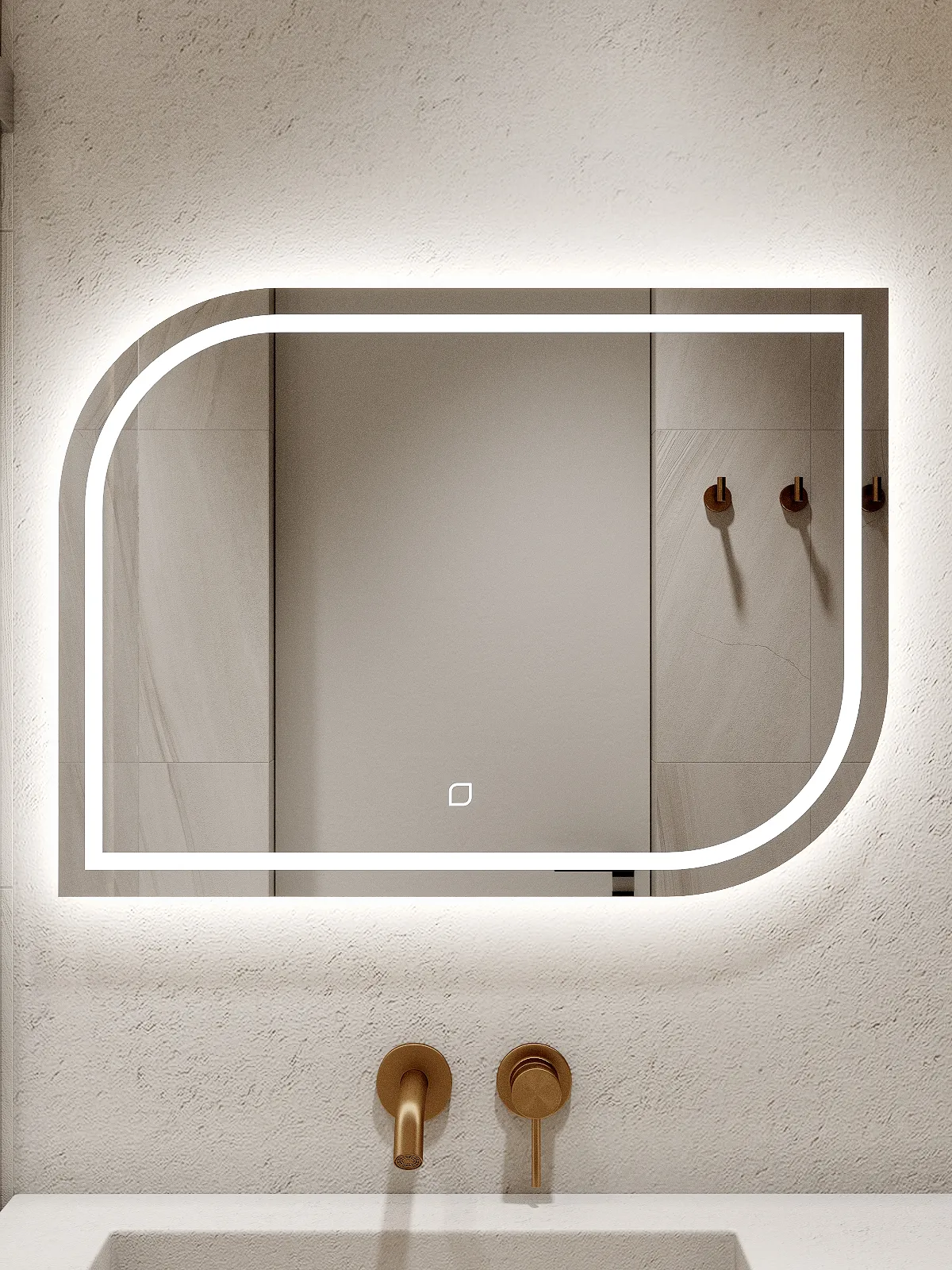 Зеркало навесное Z-17 с подсветкой