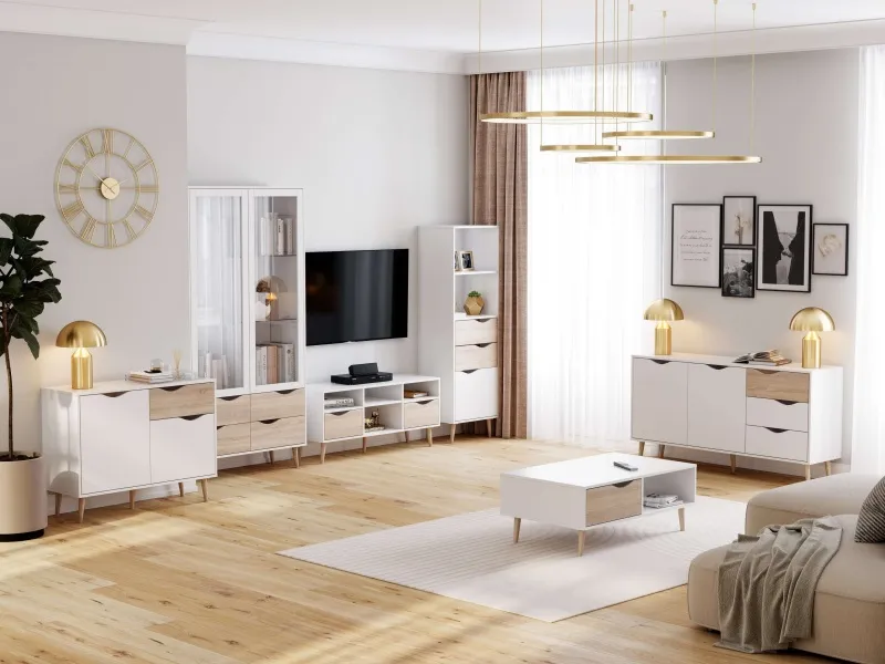 Модульная гостиная «Соната» производства Мебельград 